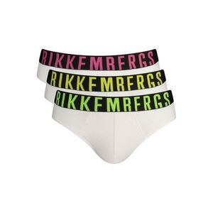 Bikkembergs White Cotton Men Men's Brief